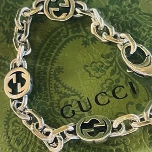 Gucci silver bracelet